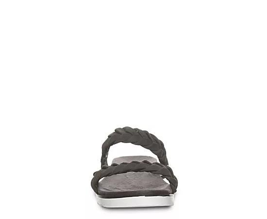 Bearpaw Thessa Womens Slide Sandals Black Product Image