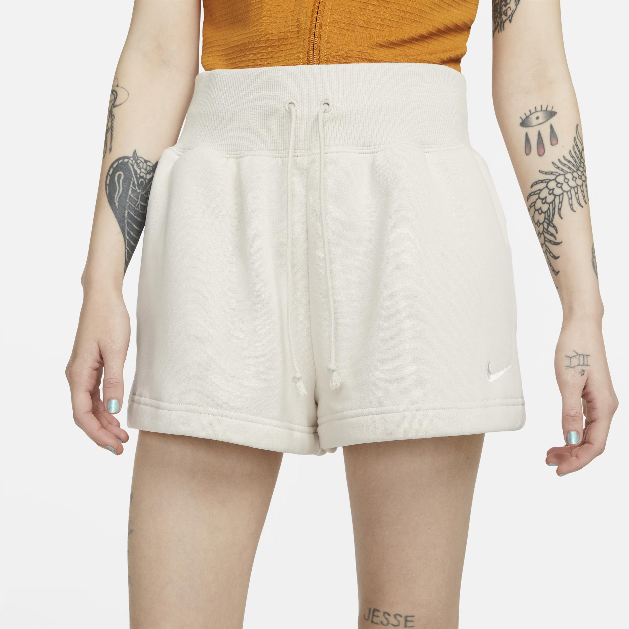 Womens Nike Sportswear Phoenix Fleece High-Waisted Loose Shorts Product Image