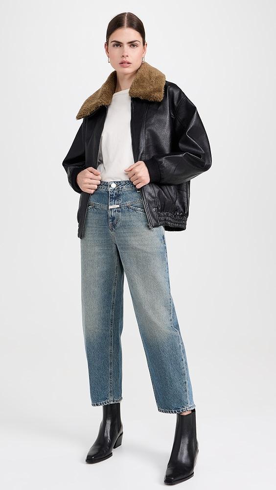 Pixie Market Oversized Bomber Jacket | Shopbop Product Image