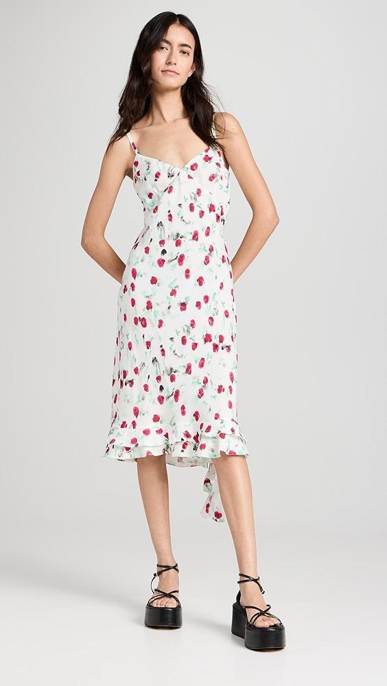 Marni Reverie V Neck Midi Dress | Shopbop Product Image