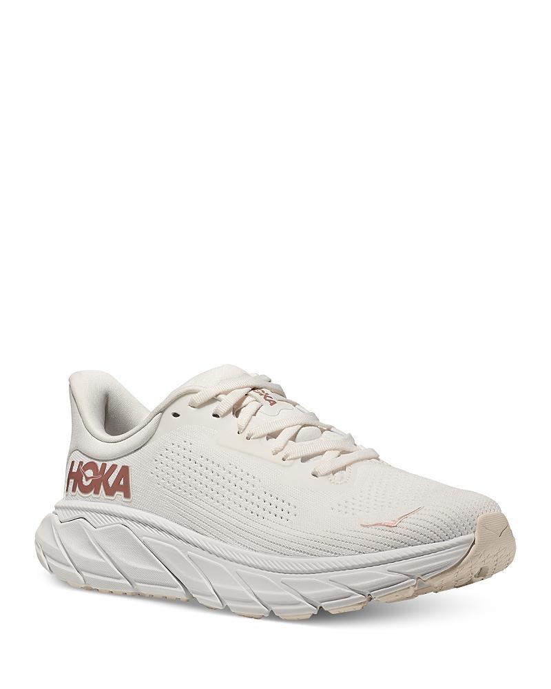 HOKA Womens Arahi 7 - Running Shoes Black/White Product Image