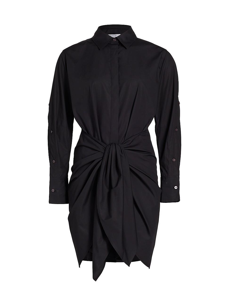 Womens Charlotte Tie-Waist Shirtdress Product Image