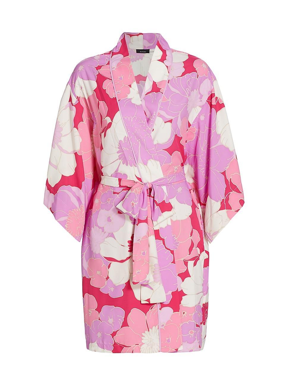 Natori Croisette 36 Wrap Orchid) Women's Robe Product Image