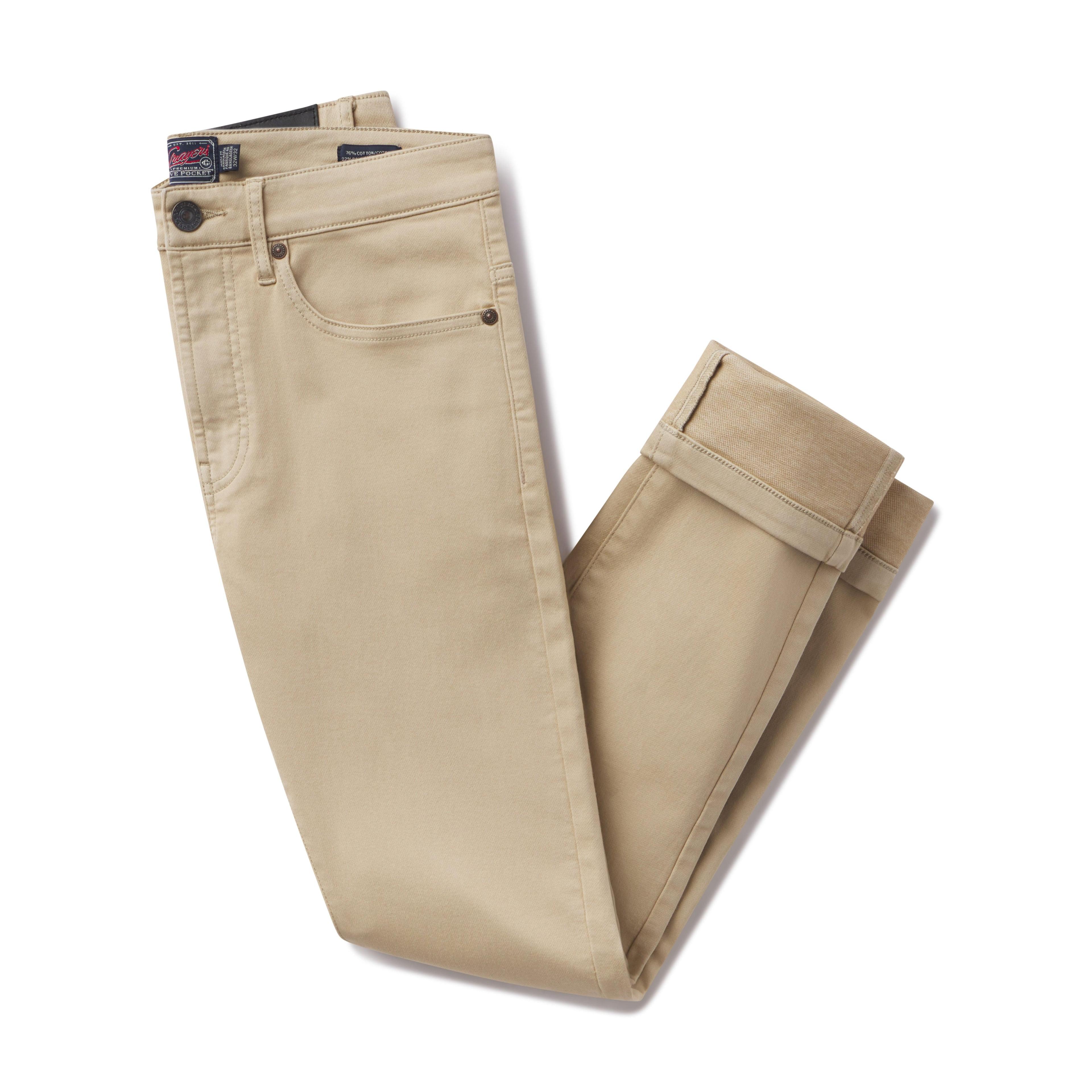 Hybrid Stretch 5 Pocket - Pebble Product Image