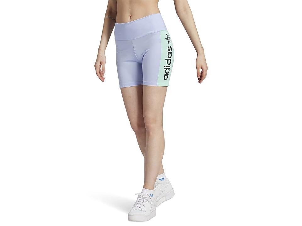 adidas Originals High Shine Shorts Dawn) Women's Clothing product image