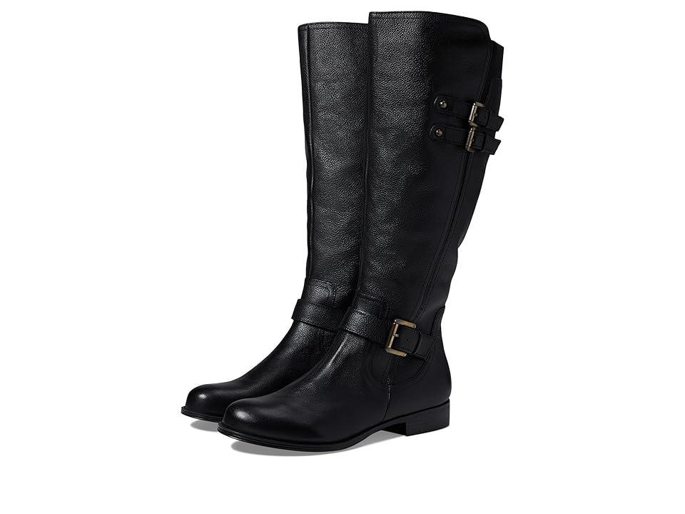 Naturalizer Jessie Wide Calf Wide Calf Leather) Women's Boots Product Image