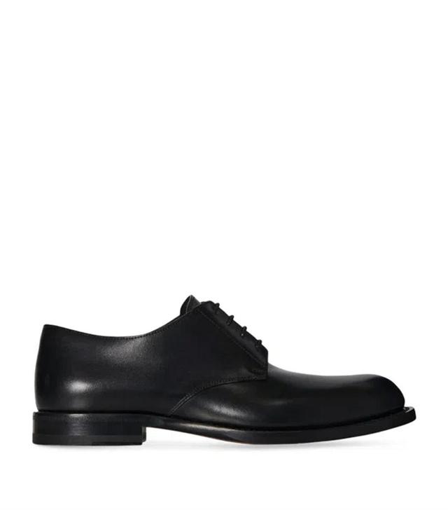 Novus Leather Derby Shoes In Black Product Image