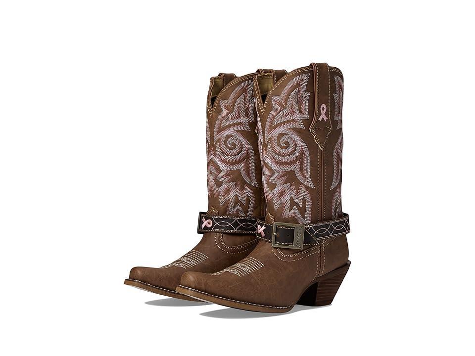 Durango Crush 12 Western Sepia Blush Women's Boots Product Image