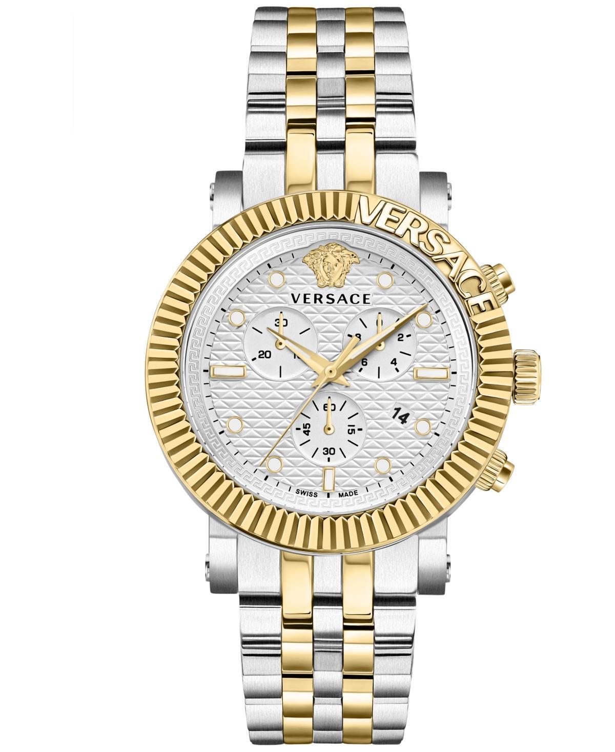 Mens V-Chrono Classic Goldtone Stainless Steel Watch Product Image