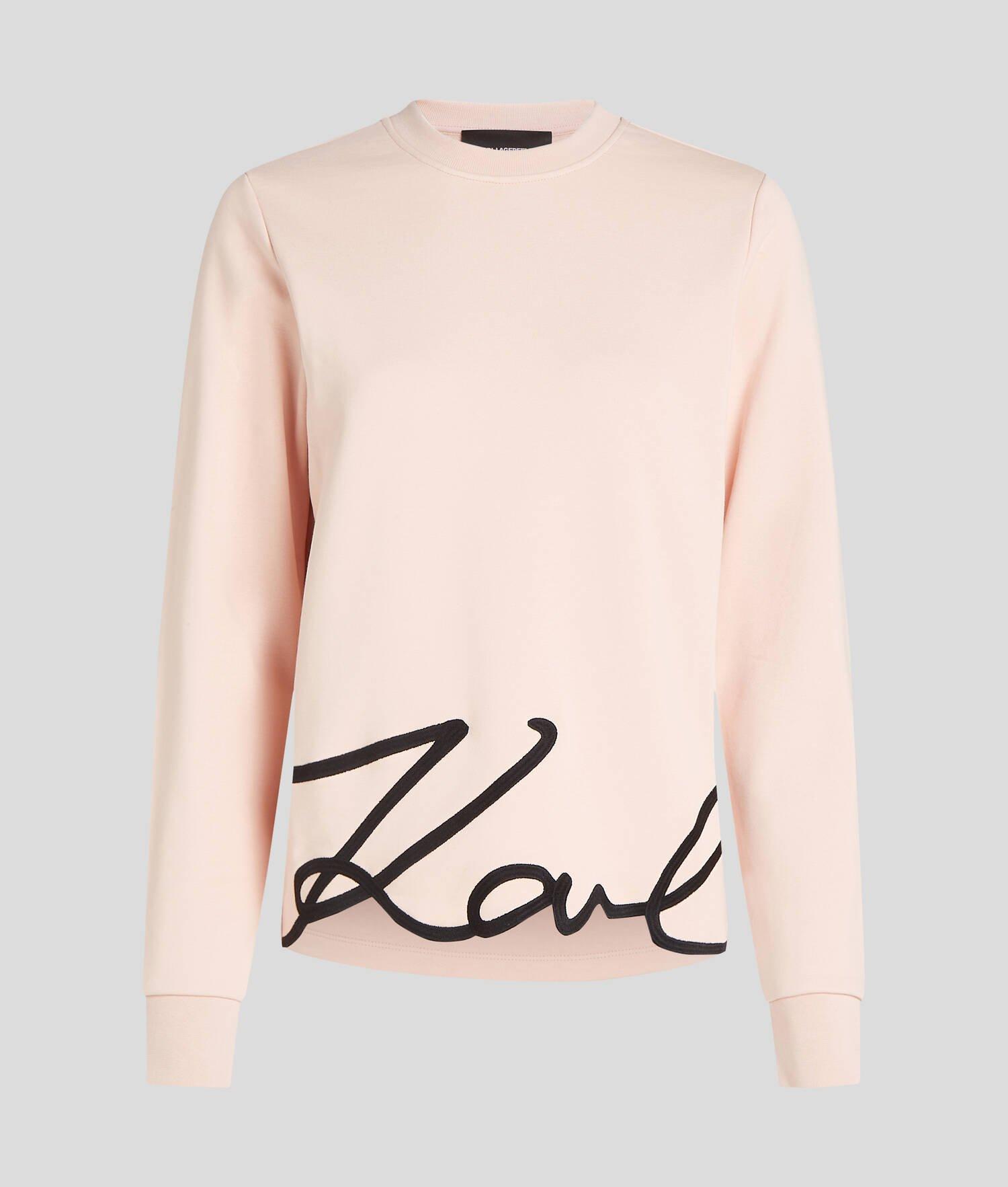 KARL SIGNATURE HEM SWEATSHIRT Product Image