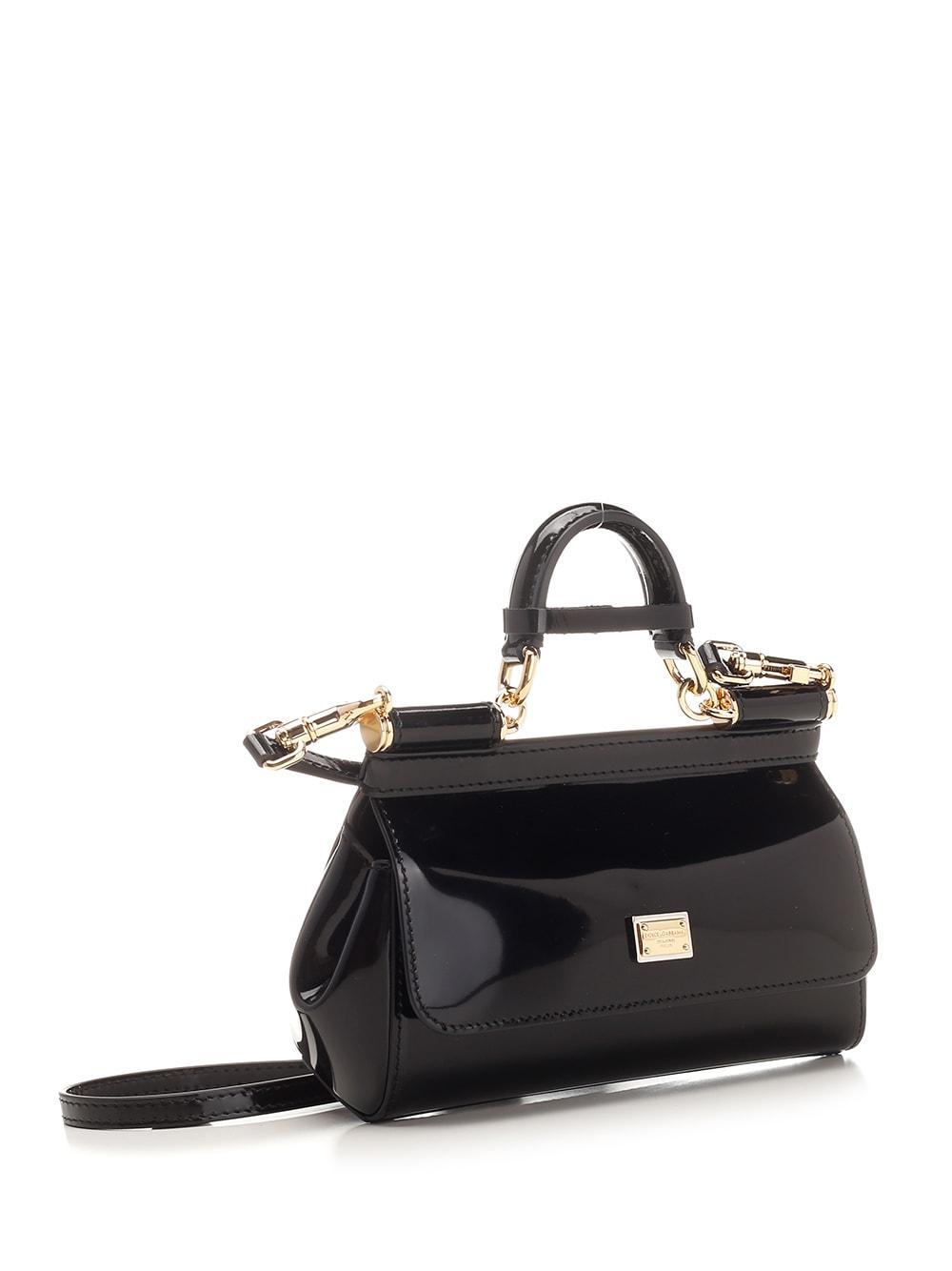 Sicily Small Hand Bag In Black Product Image