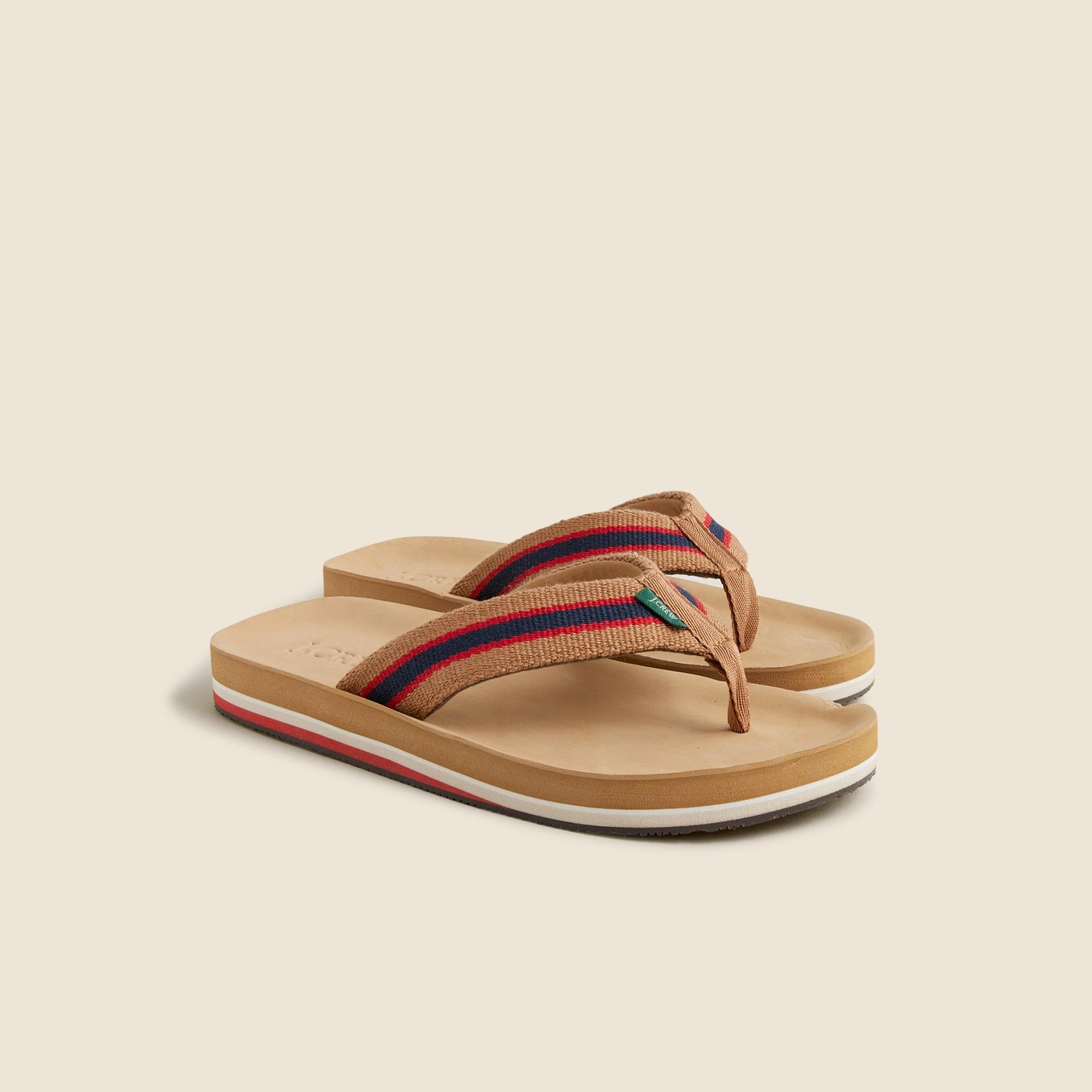 Striped flip-flops Product Image