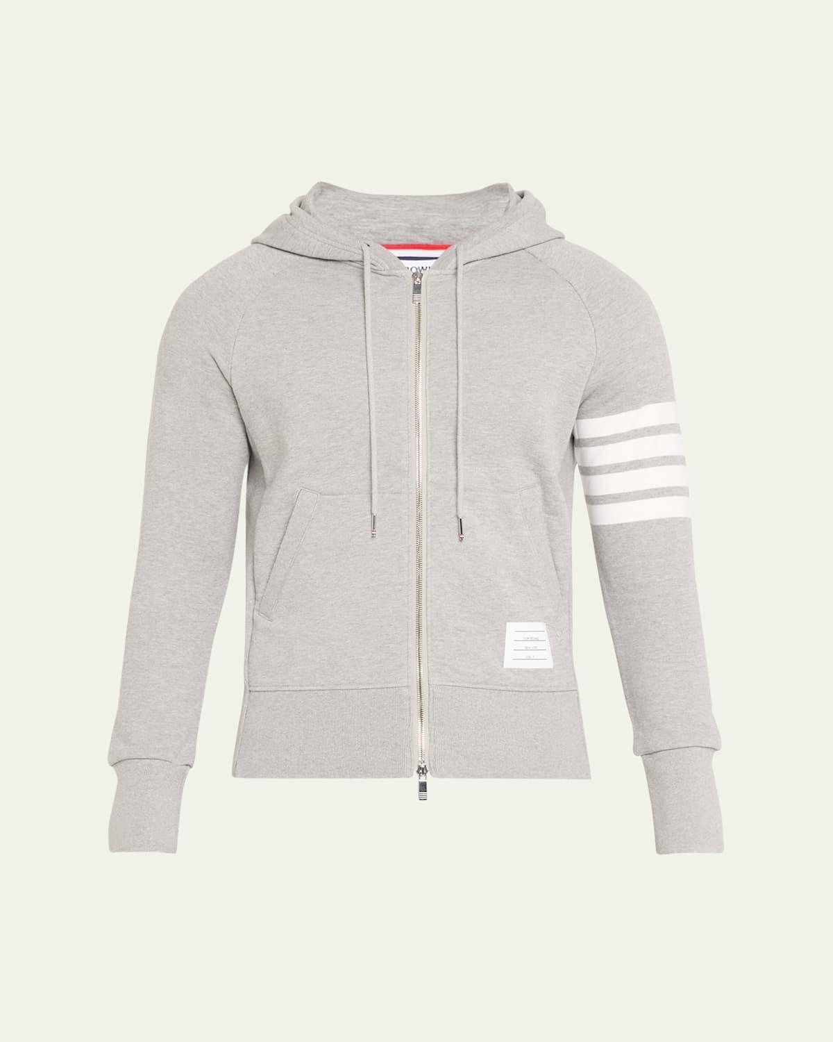 Four-Stripe Hoodie Sweatshirt Product Image