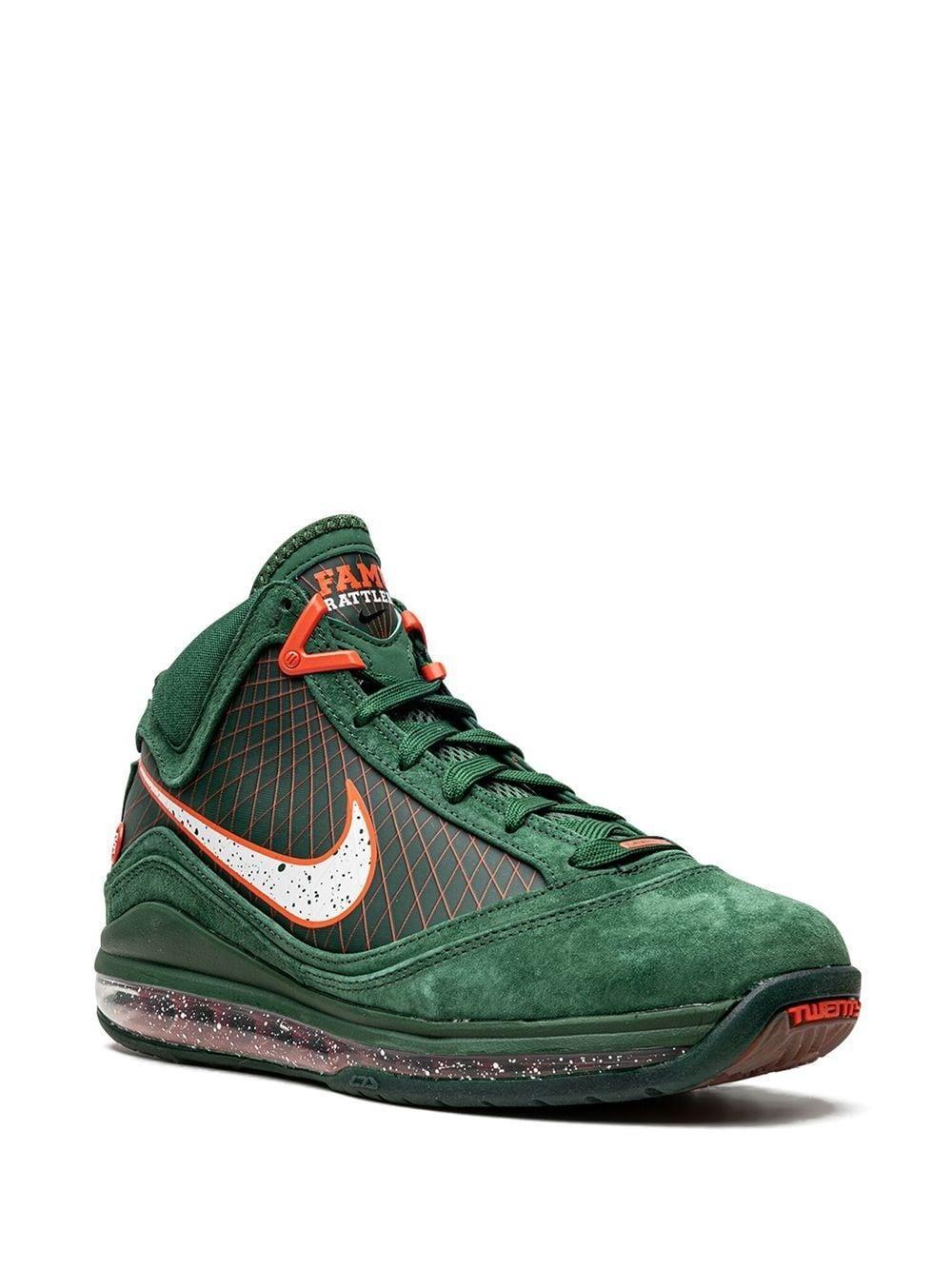 Lebron 7 "famu" Sneakers In Green Product Image