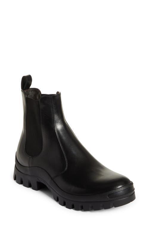 20mm Greta Leather Ankle Boots In Black Product Image