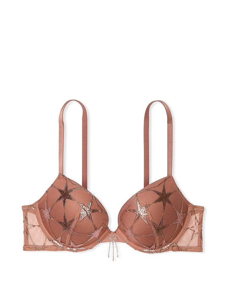 Stardust Embroidery Push-Up Bra Product Image