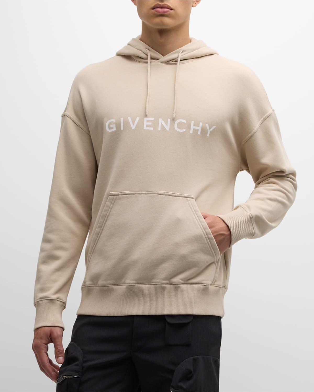 Givenchy Slim Fit Logo Graphic Hoodie Product Image