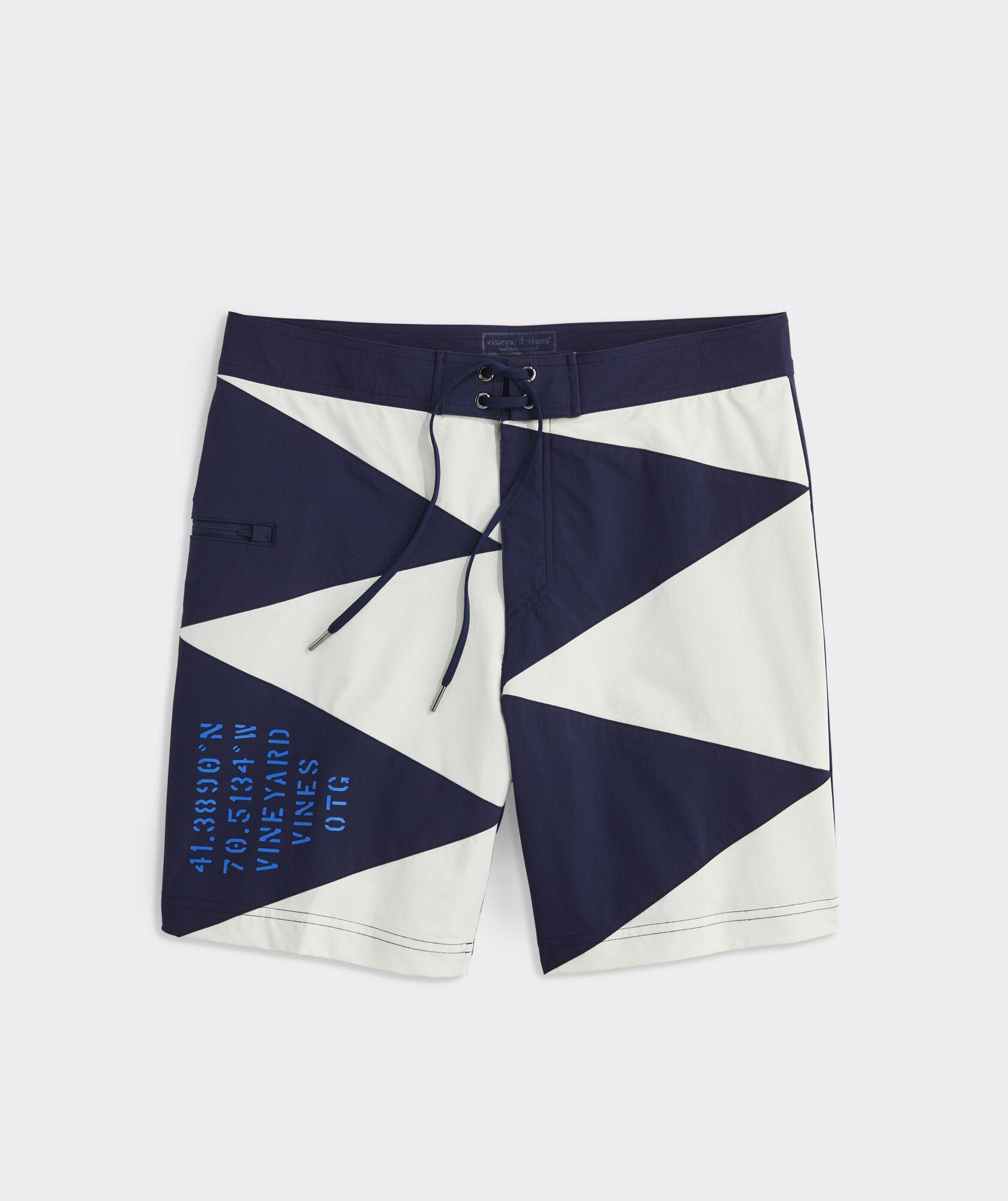 7 Inch On-The-Go Burgee Block Boardshorts Product Image