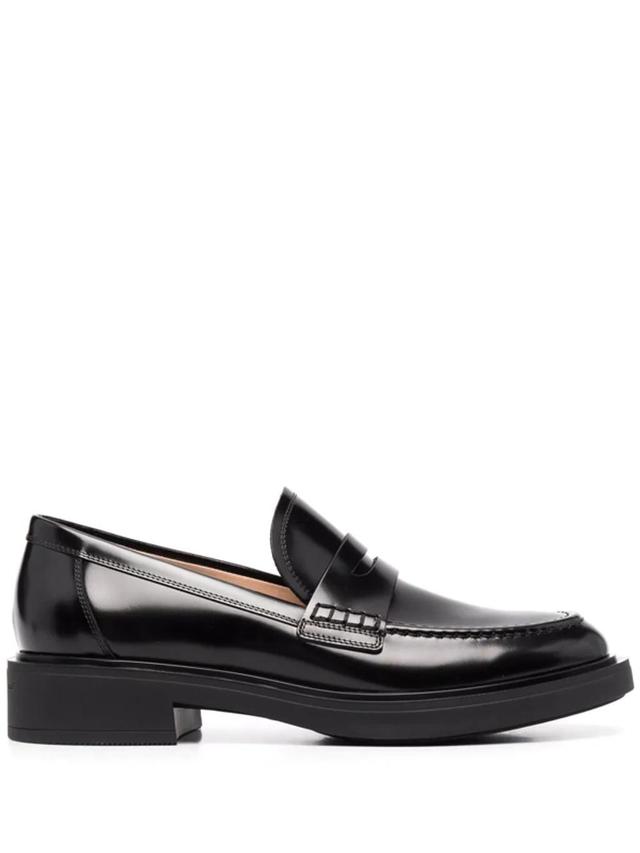 Harris 20mm Leather Loafers In Black Product Image