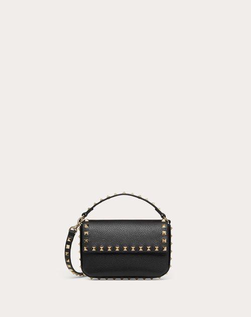 ROCKSTUD GRAINY CALFSKIN POUCH Product Image