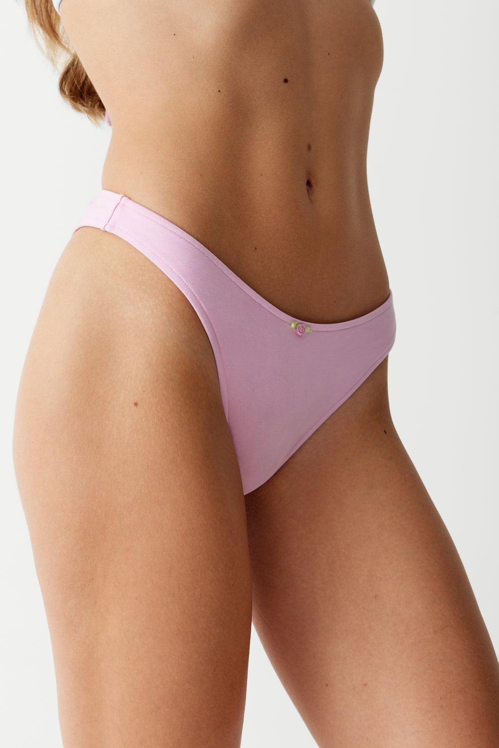 Dove Classic Bikini Bottom - French Rose Product Image