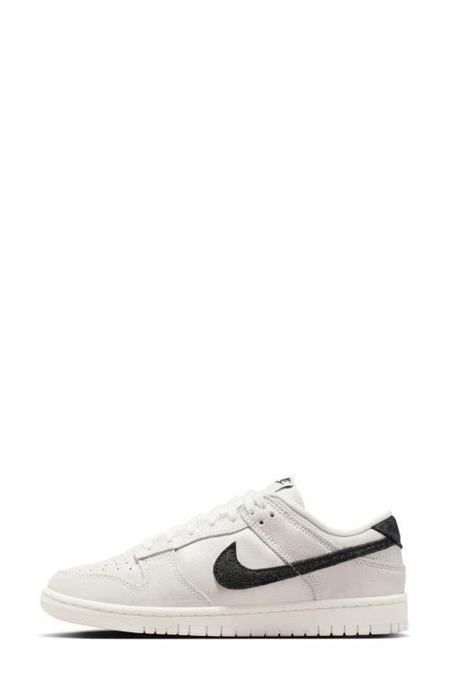 NIKE Dunk Low Top Sneaker In White/black Product Image