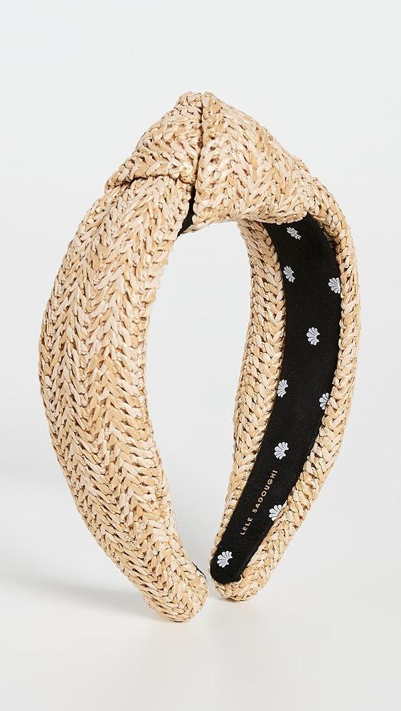 Lele Sadoughi Raffia Knotted Headband | Shopbop Product Image