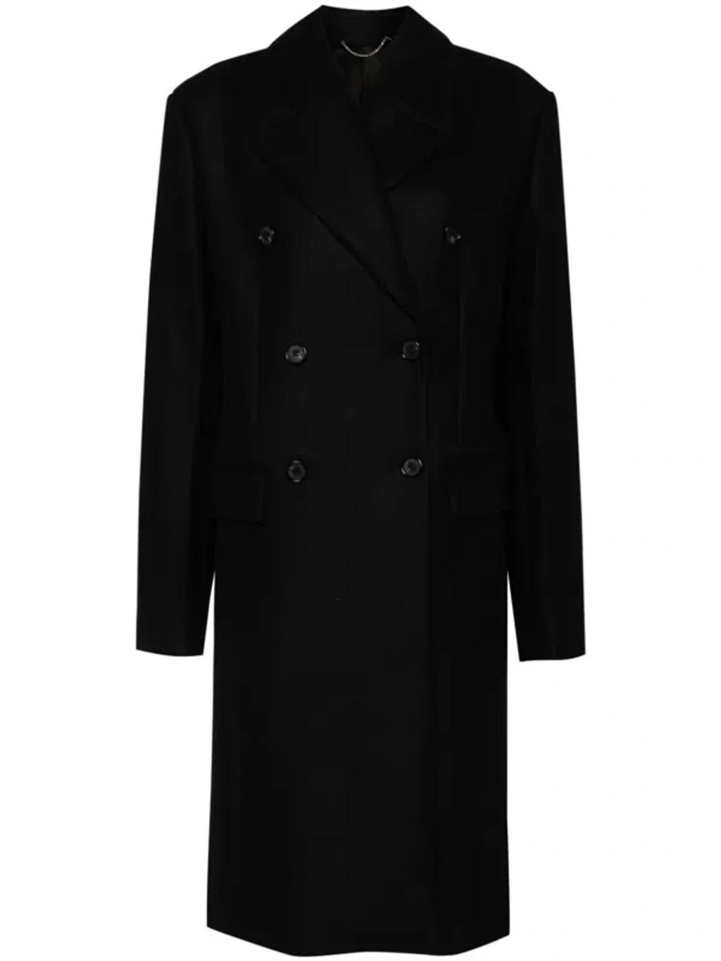 Broad Coat In Black product image