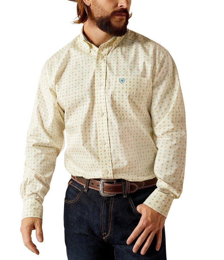 Ariat Classic Fit Griffin Long Sleeve Woven Shirt Product Image