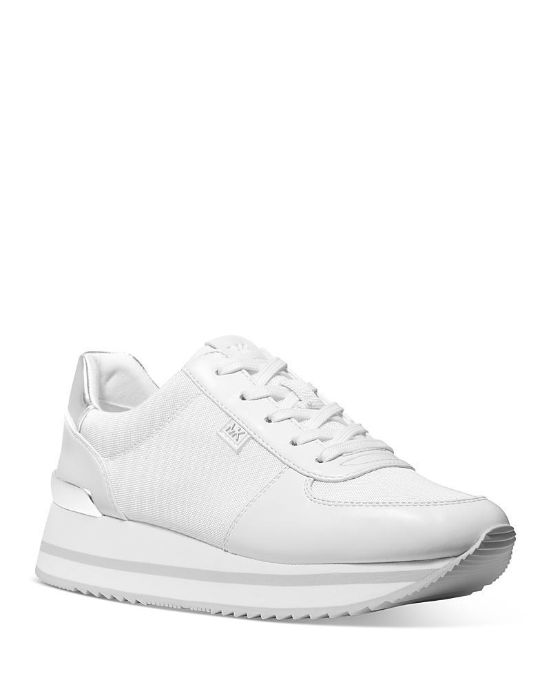 Michael Michael Kors Womens Monique Trainer Lace Up Sneakers Product Image