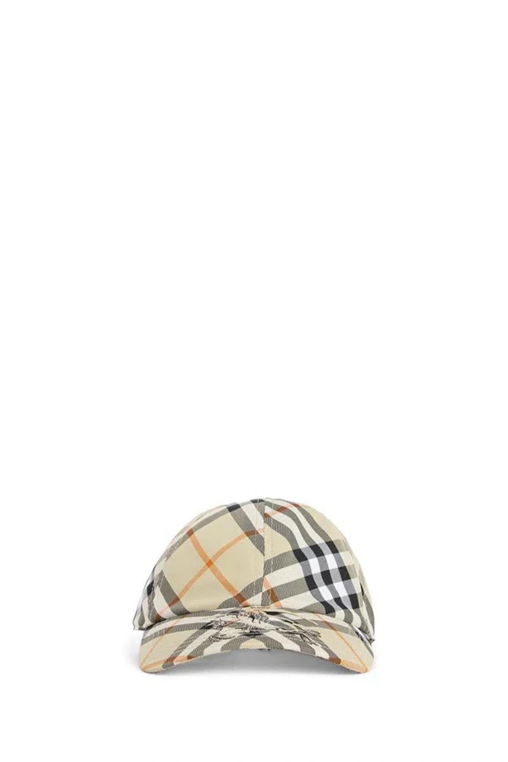 BURBERRY Front Visor Hats In Multicolor Product Image