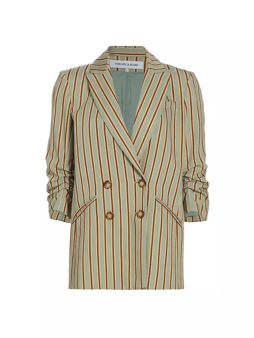 Kiernan Striped Double-Breasted Jacket Product Image