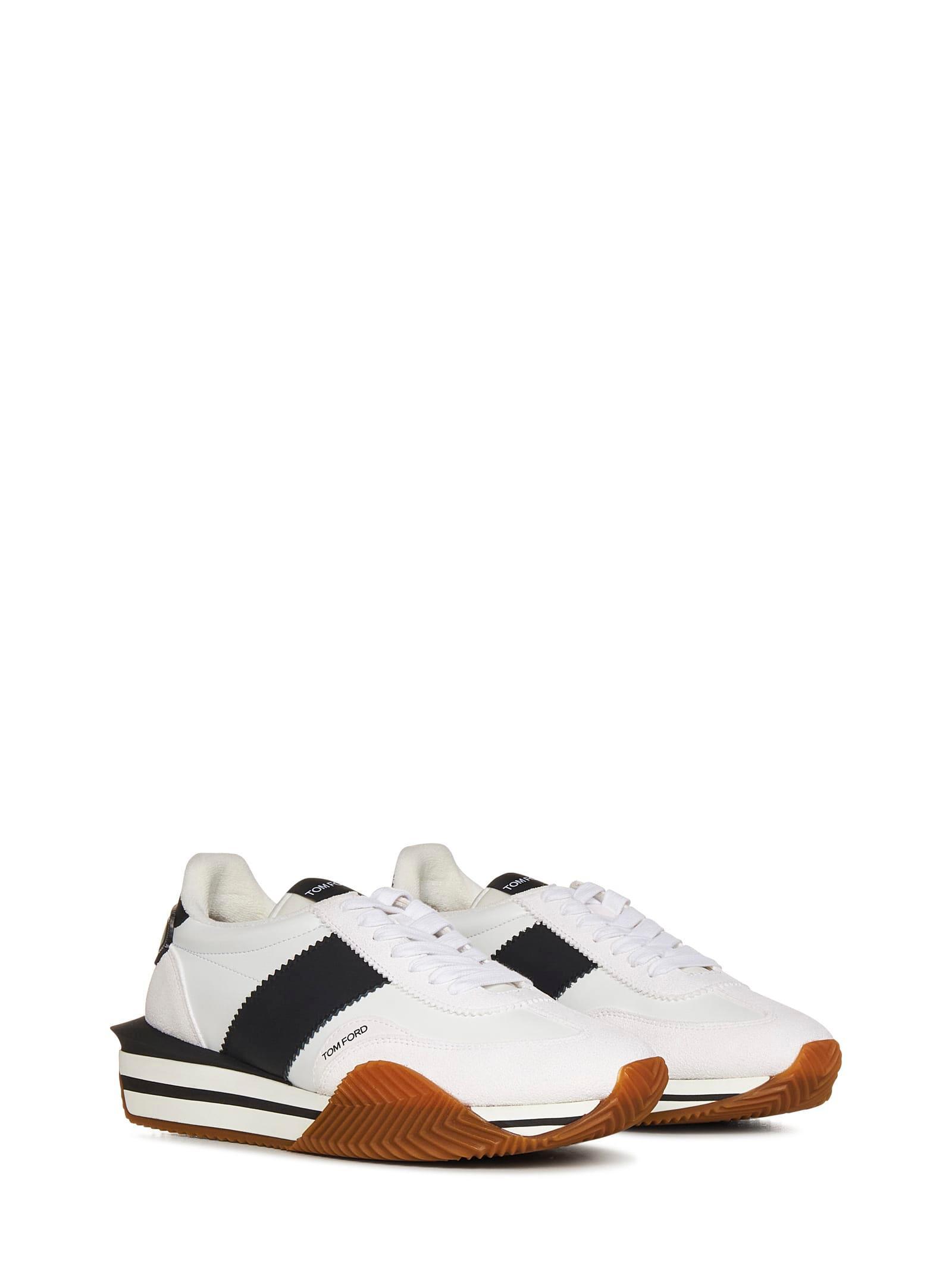 James Sneakers In White Product Image