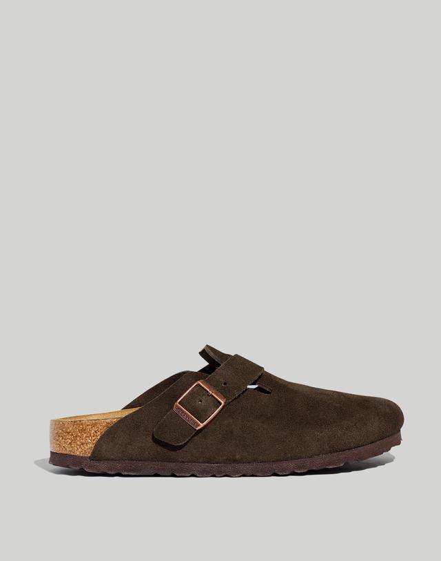 Birkenstock® Boston Suede Soft Footbed Clogs Product Image