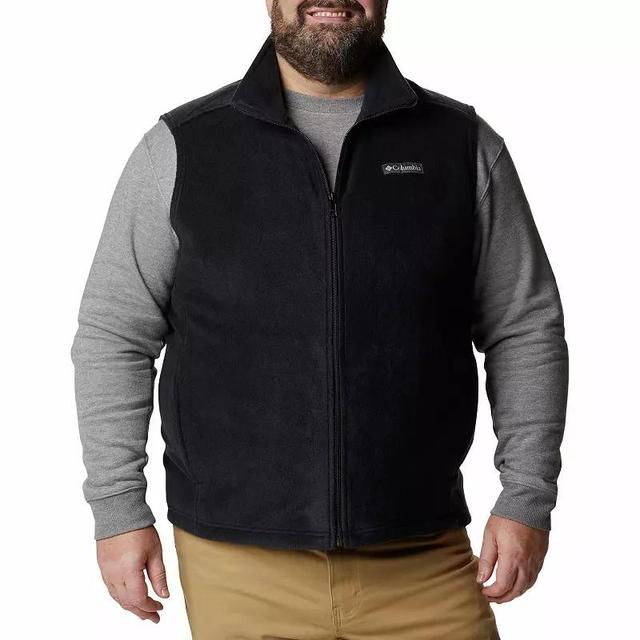 Big & Tall Columbia Steens Mountain Vest, Mens Grey Heather Product Image