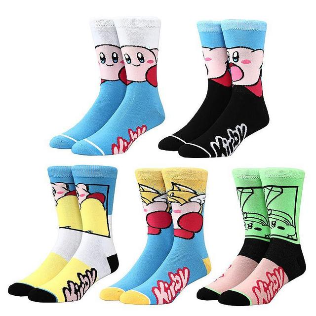 Mens Kirby 5-Pack Crew Socks, Multicolor Product Image