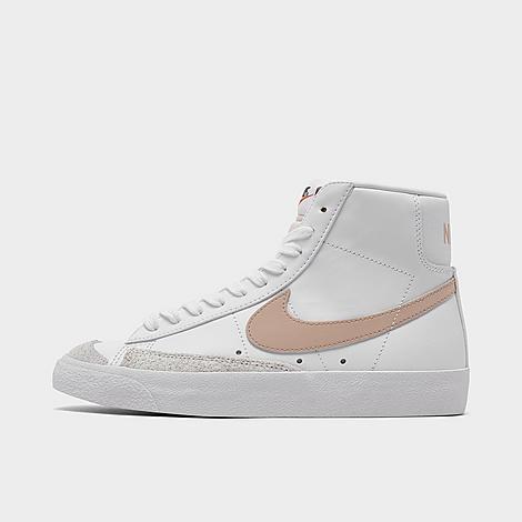 Nike Blazer Mid '77 sneakers in white with pink  product image