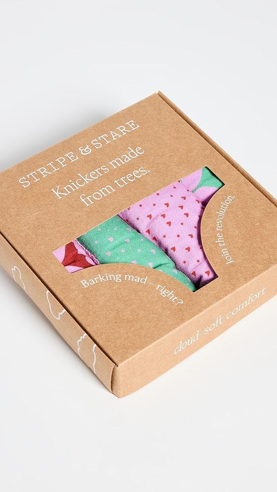 Stripe & Stare Original Knicker Four Pack | Shopbop Product Image