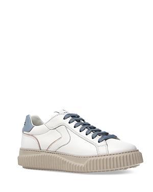 Voile Blanche Womens Lipari Lace Up Low Top Sneakers Product Image