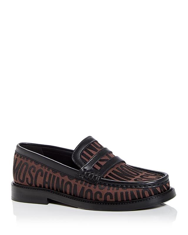 Womens Logo Jacquard Loafers Product Image