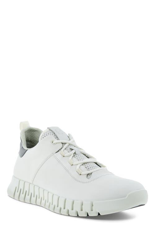 ECCO Mens Gruuv Leather Sneakers Product Image