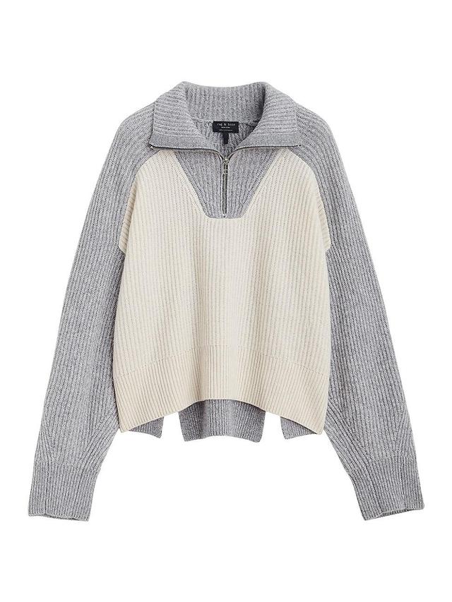 Womens Pierce Cashmere Boxy Sweater Product Image