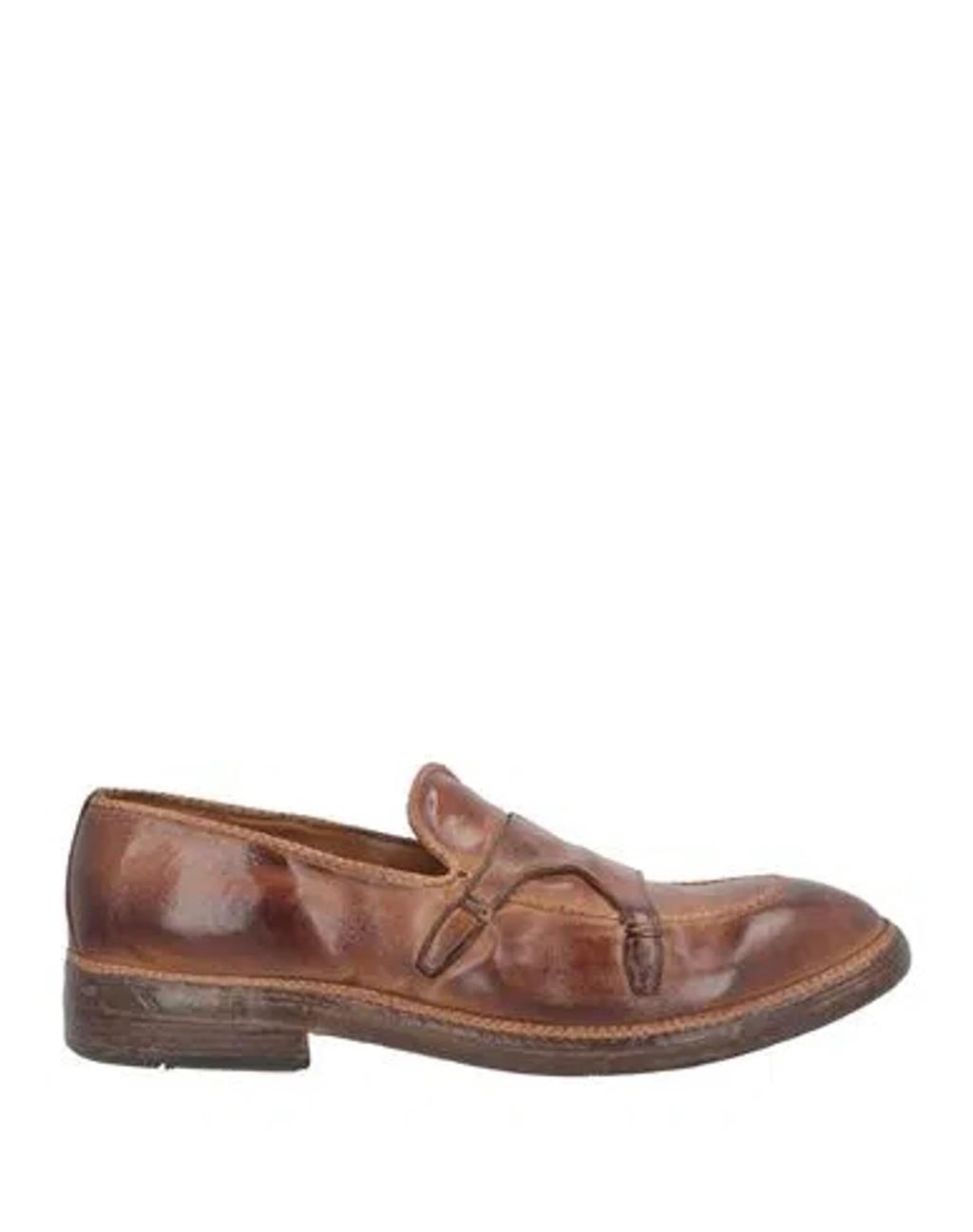 ELEVENTY Man Loafers Brown Size 11 Leather Product Image