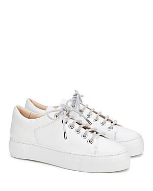 Agl Womens Crystal Lace Up Platform Sneakers Product Image