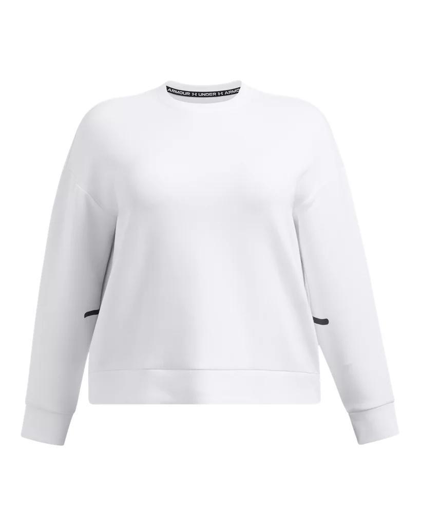 Women's UA Unstoppable Fleece Crew Product Image