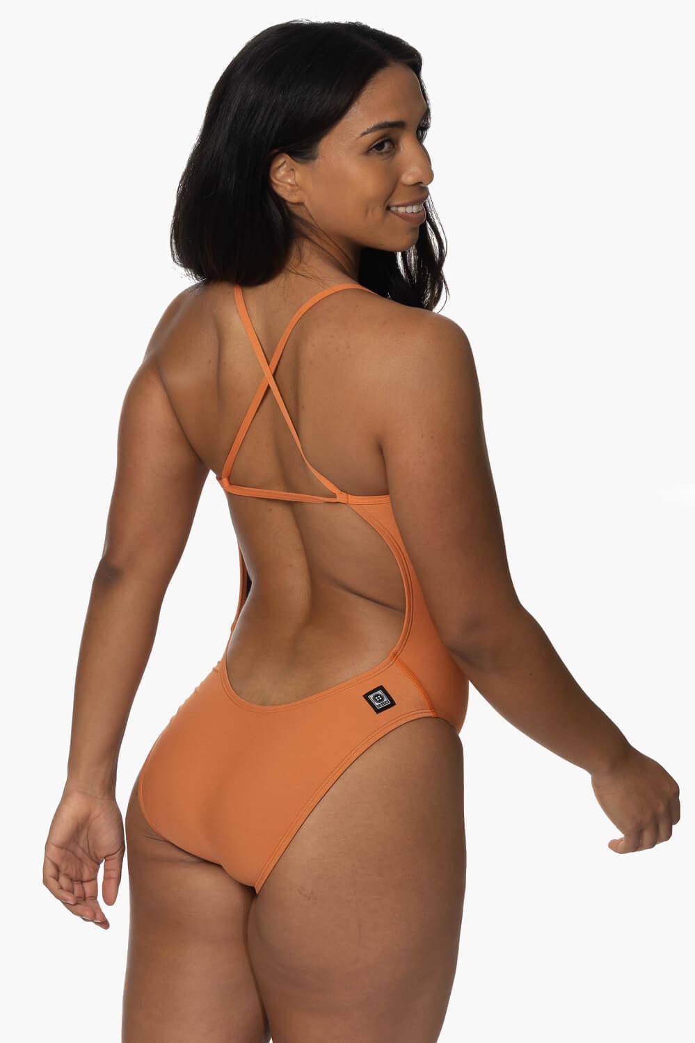 Brandon 2 Swim Onesie - Tawny Female Product Image