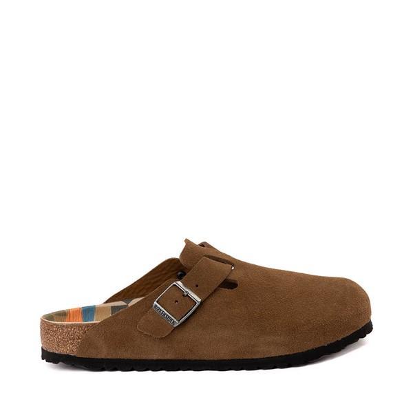 Mens Birkenstock Boston Clog - Dark Tea Product Image