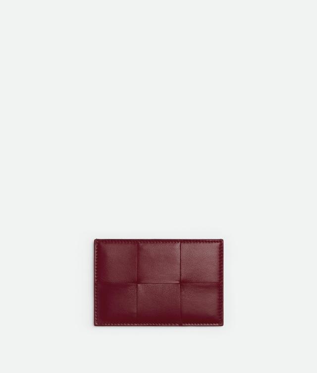 Women's Cassette Credit Card Case in Bordeaux Product Image