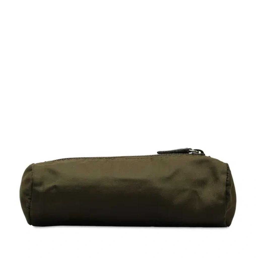 Tessuto Khaki Synthetic Clutch Bag () Product Image