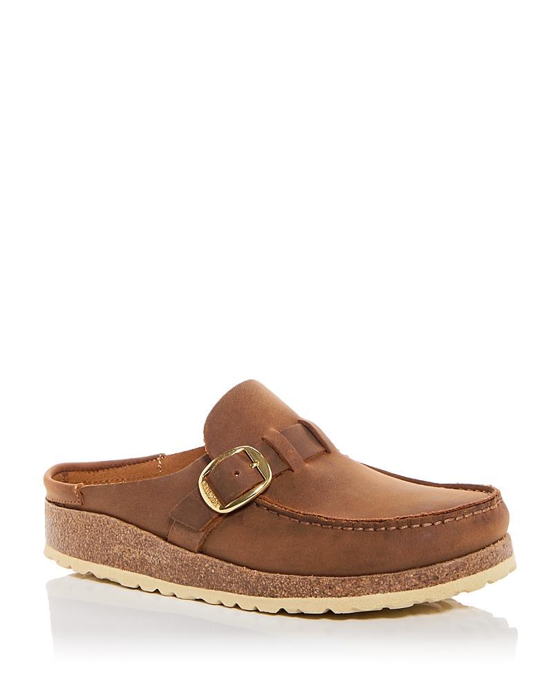 Birkenstock Womens Buckley Oiled Leather Clogs Product Image